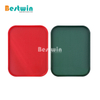 Hotel Restaurant Coffee Beer Bar Non Slip Brown Green Blue Red Plastic Fast Food Serving Tray