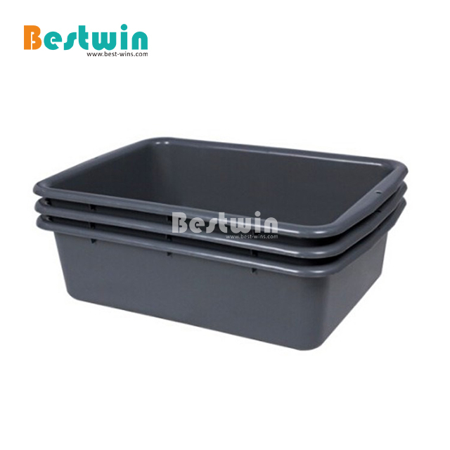 Food Grade Plastic Dish Box, Catch Tray Garbage Collect Box for Restaurant