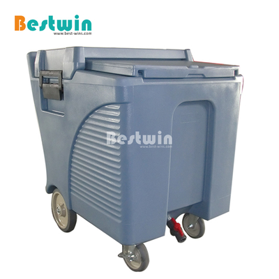 125L High quality Food Insulation Grey Ultra Ice Caddy For Carring Ice For Hotels